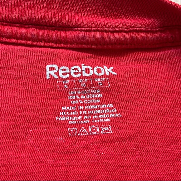 Chicago Blackhawks Shirt Mens Extra Large Red NHL Hockey 2010 Championship Toews - Picture 5 of 12